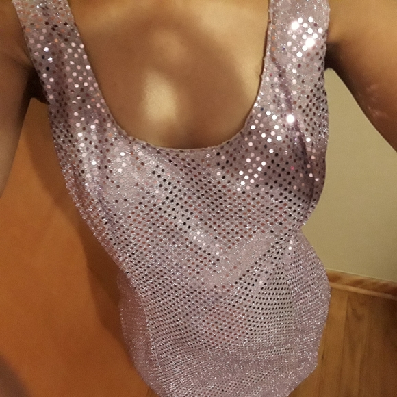 Lavender Sequin Dress - Picture 8 of 10